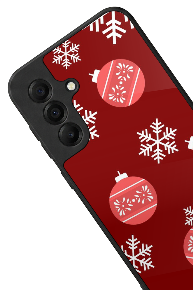 Samsung Galaxy A17 Uyumlu Yilbasi Christmas Tasarımlı Glossy Premium Kılıf