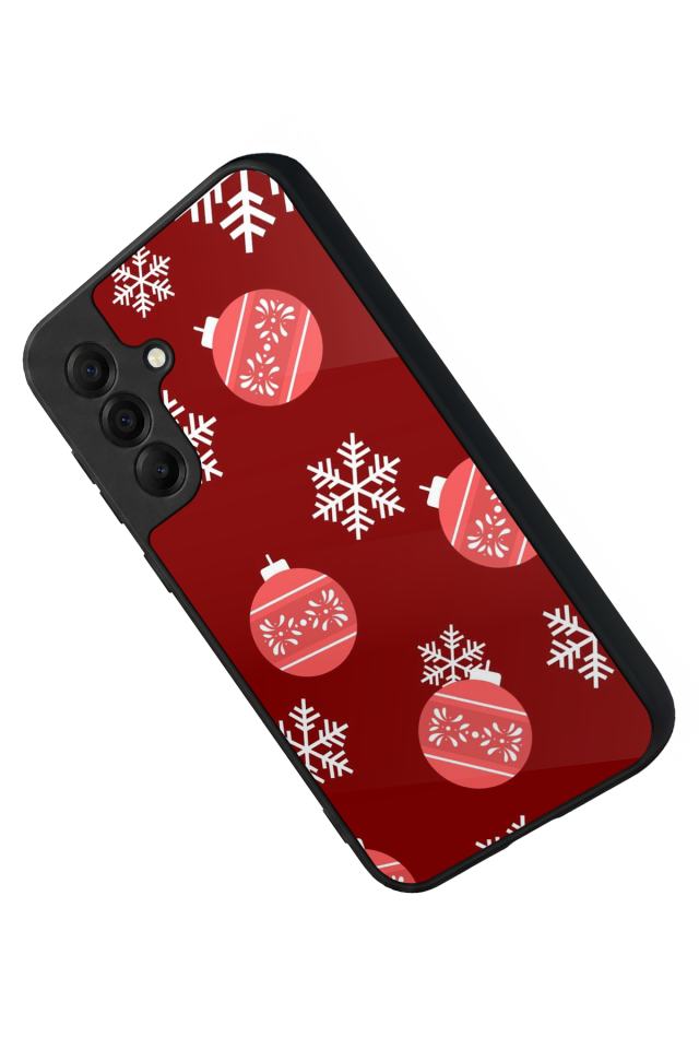 Samsung Galaxy A17 Uyumlu Yilbasi Christmas Tasarımlı Glossy Premium Kılıf