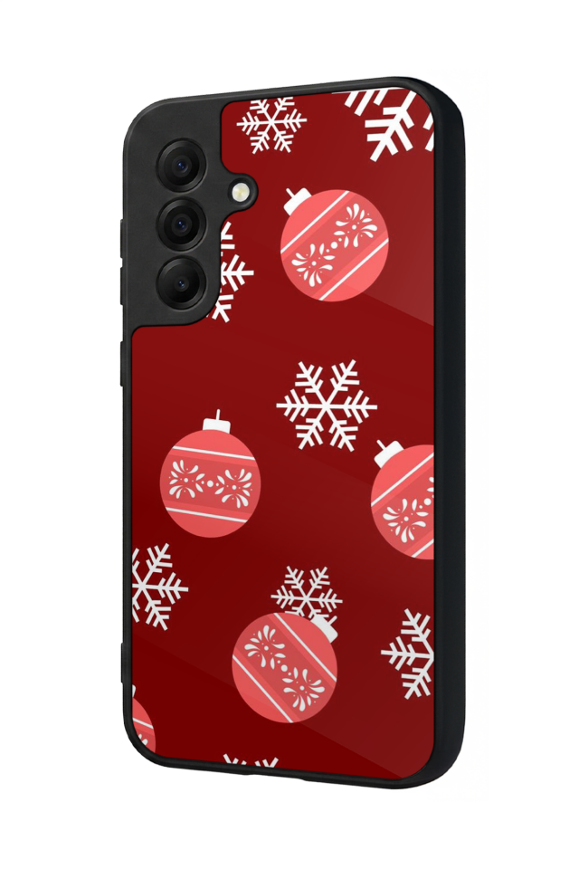 Samsung Galaxy A17 Uyumlu Yilbasi Christmas Tasarımlı Glossy Premium Kılıf