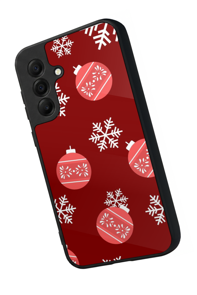 Samsung Galaxy A17 Uyumlu Yilbasi Christmas Tasarımlı Glossy Premium Kılıf