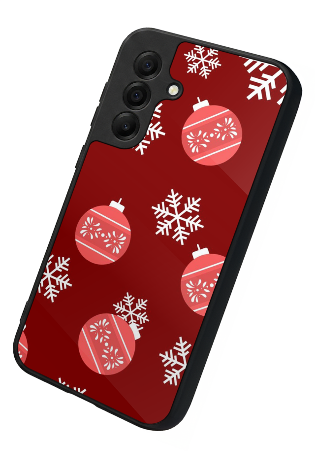 Samsung Galaxy A17 Uyumlu Yilbasi Christmas Tasarımlı Glossy Premium Kılıf