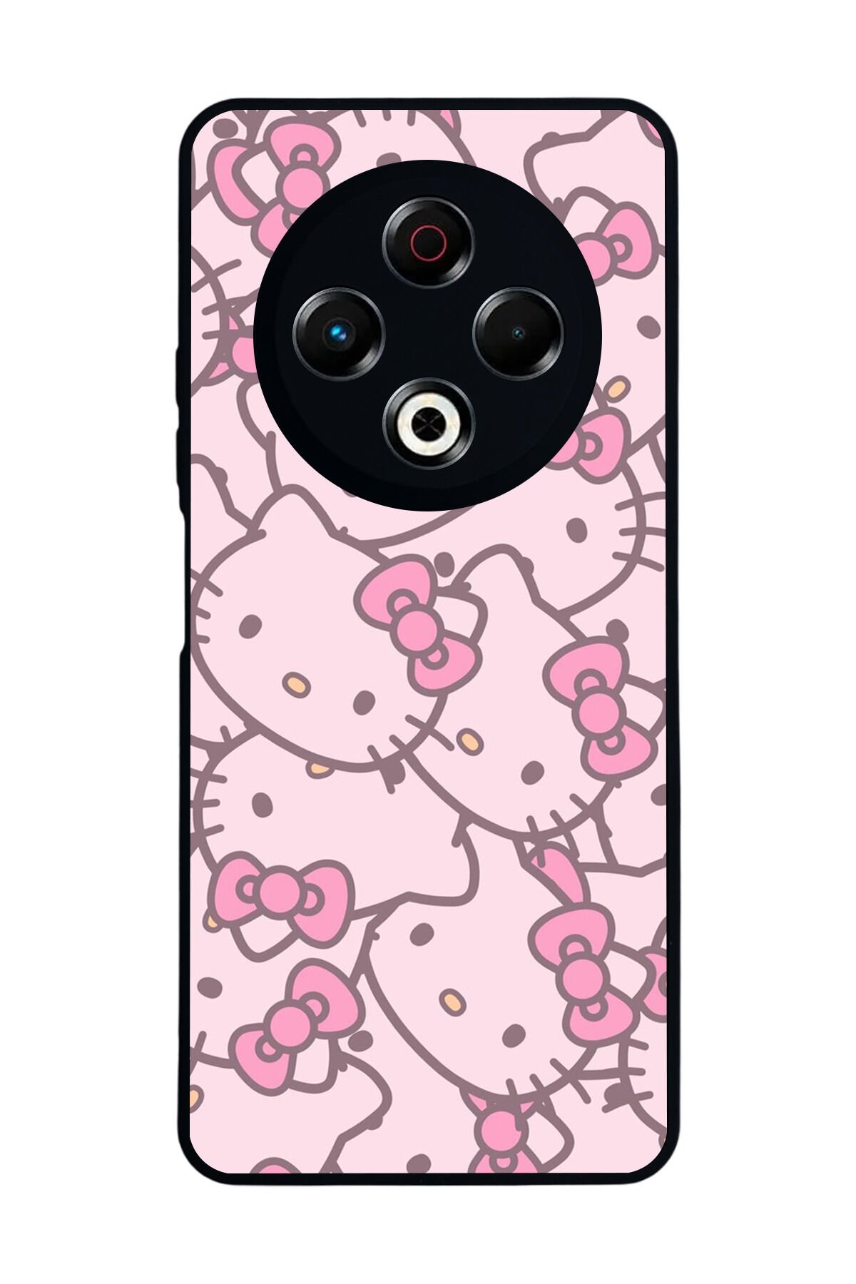 Tecno Spark 30 Uyumlu HelloKitty Tasarımlı Glossy Premium Kılıf