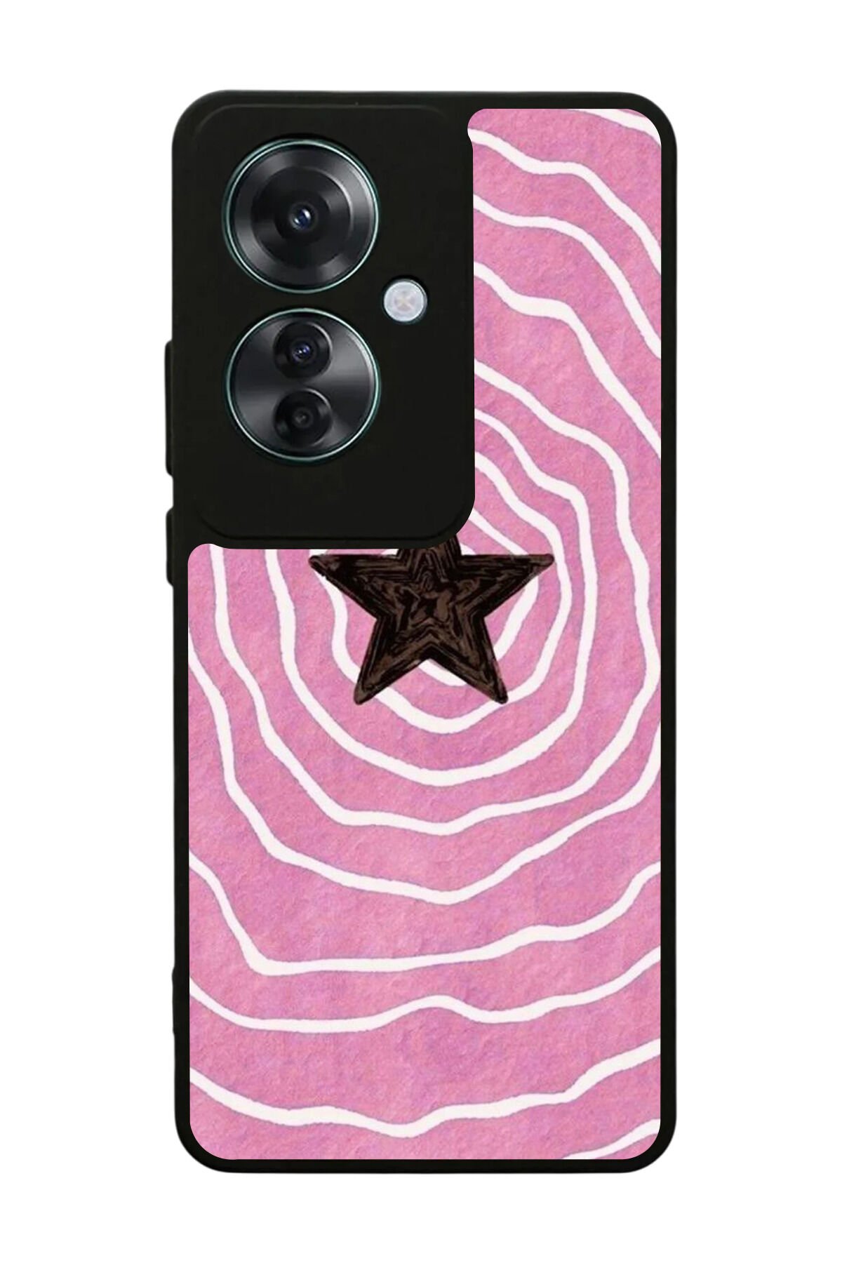 Oppo Reno 11F Uyumlu Retro Yildizlar Tasarımlı Glossy Premium Kılıf