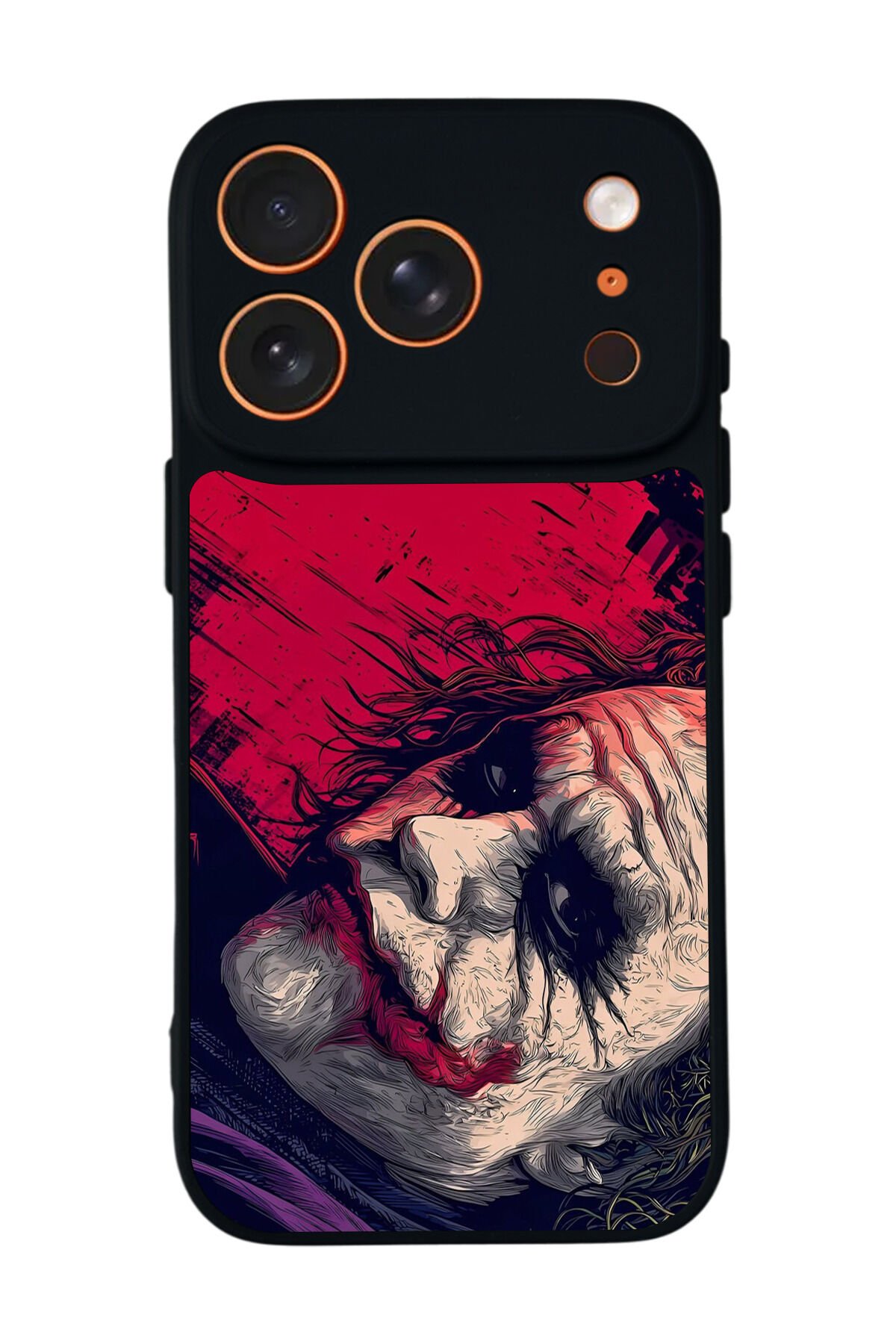 iPhone 17 Pro Max Uyumlu Joker Tasarımlı Glossy Premium Kılıf