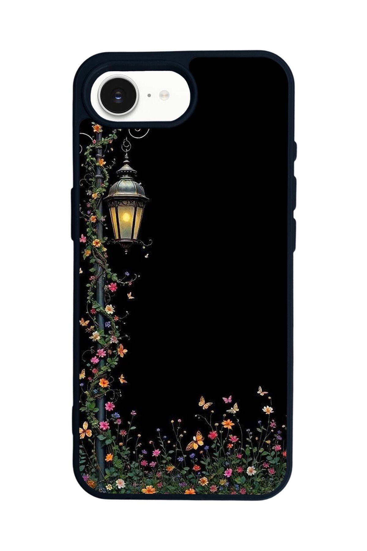 iPhone 16E Uyumlu Floral Tasarımlı Glossy Premium Kılıf