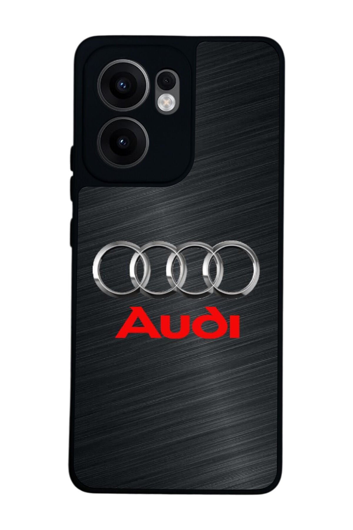 Oppo Reno 13F Uyumlu Audi Tasarımlı Glossy Premium Kılıf