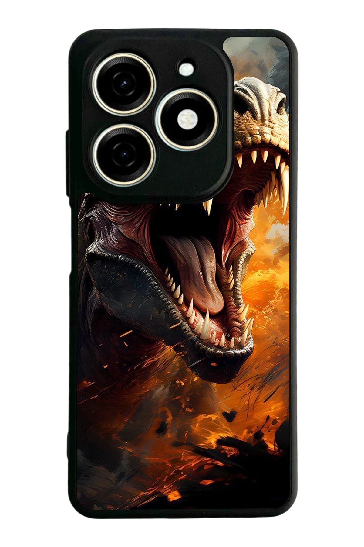 Infınıx Smart 8 Pro Uyumlu T-ReInfınıx Smart 8 Pro Tasarımlı Glossy Premium Kılıf