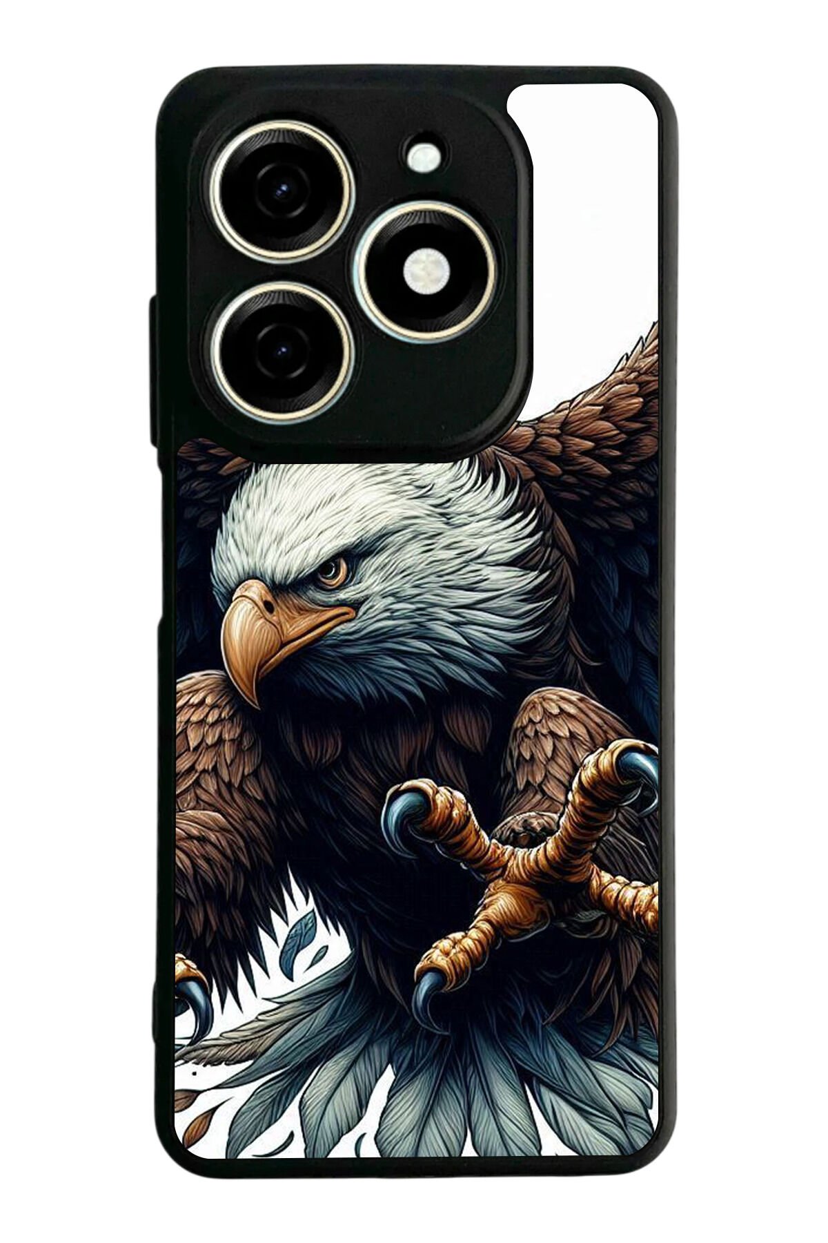 Infınıx Smart 8 Pro Uyumlu Besiktas Tasarımlı Glossy Premium Kılıf