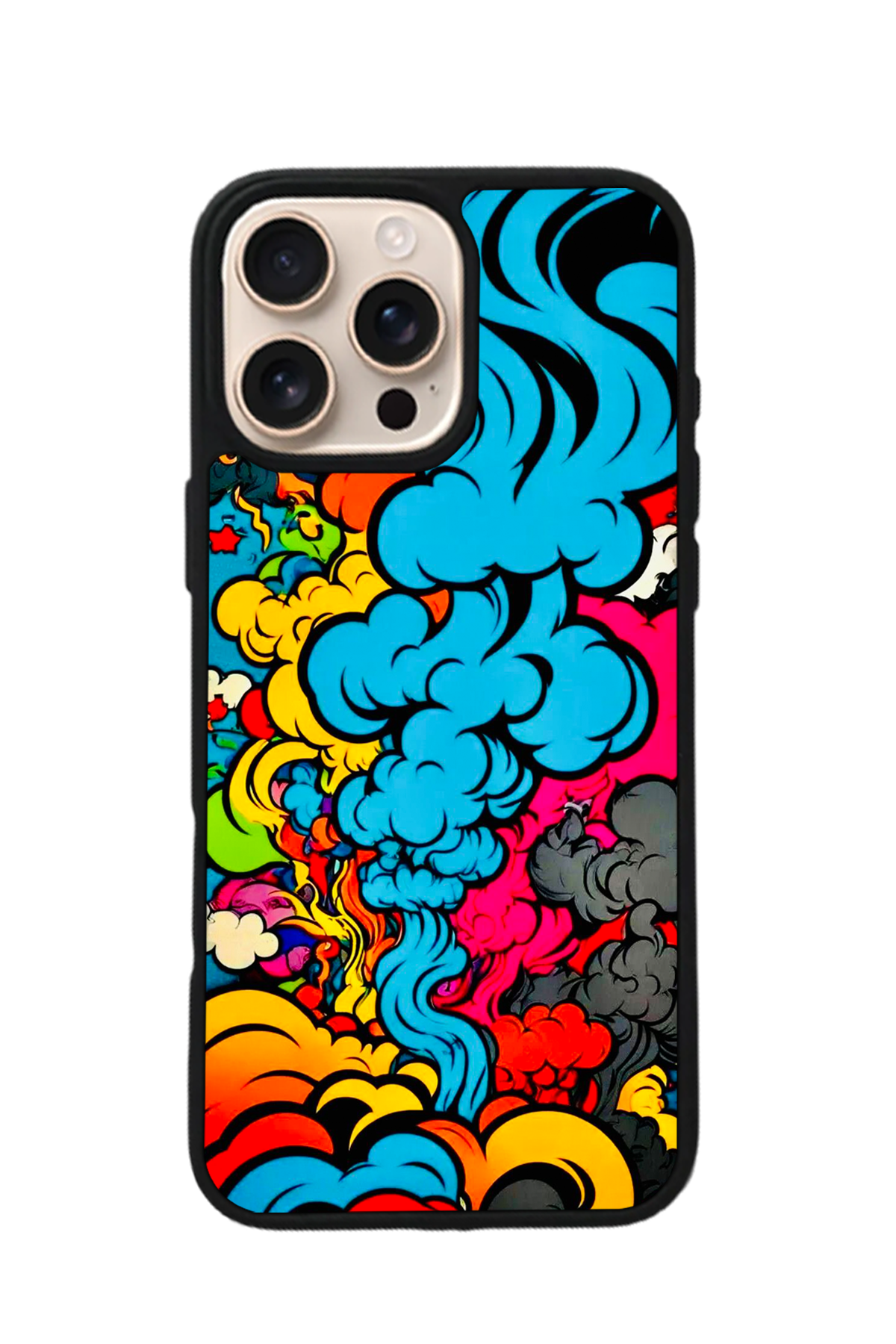 iPhone 14 Pro Max Uyumlu Abstract Tasarımlı Glossy Premium Kılıf
