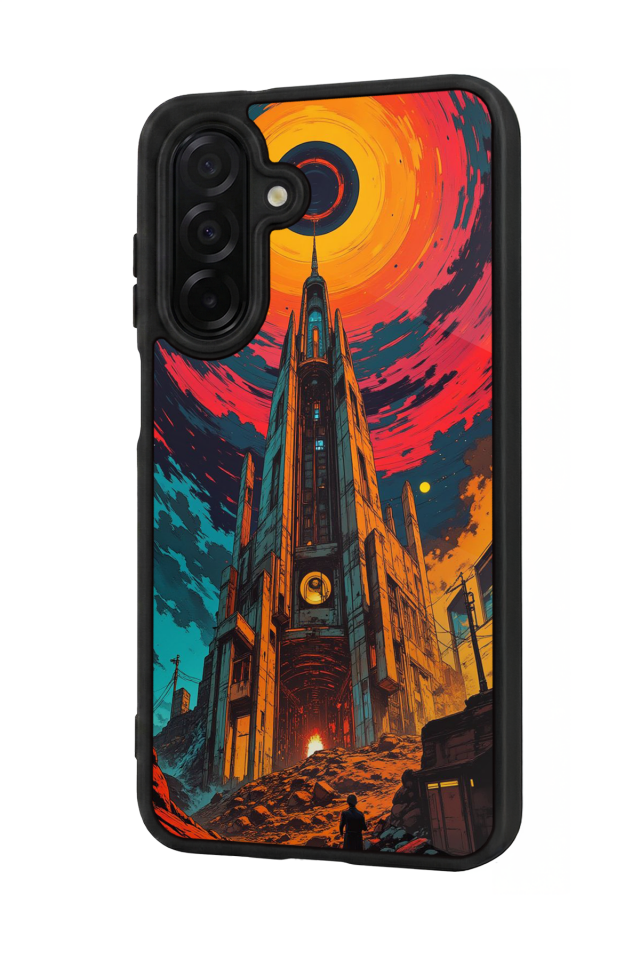 Samsung Galaxy A36 Uyumlu Abstract Tasarımlı Glossy Premium Kılıf