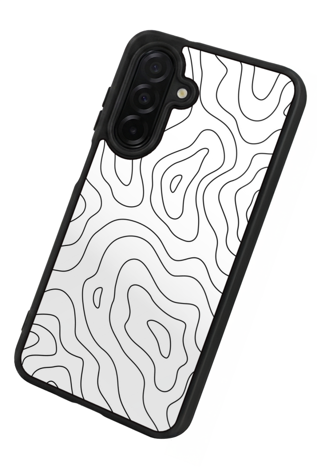 Samsung Galaxy A56 Uyumlu Çizgi Sanatı Tasarımlı Glossy Premium Kılıf