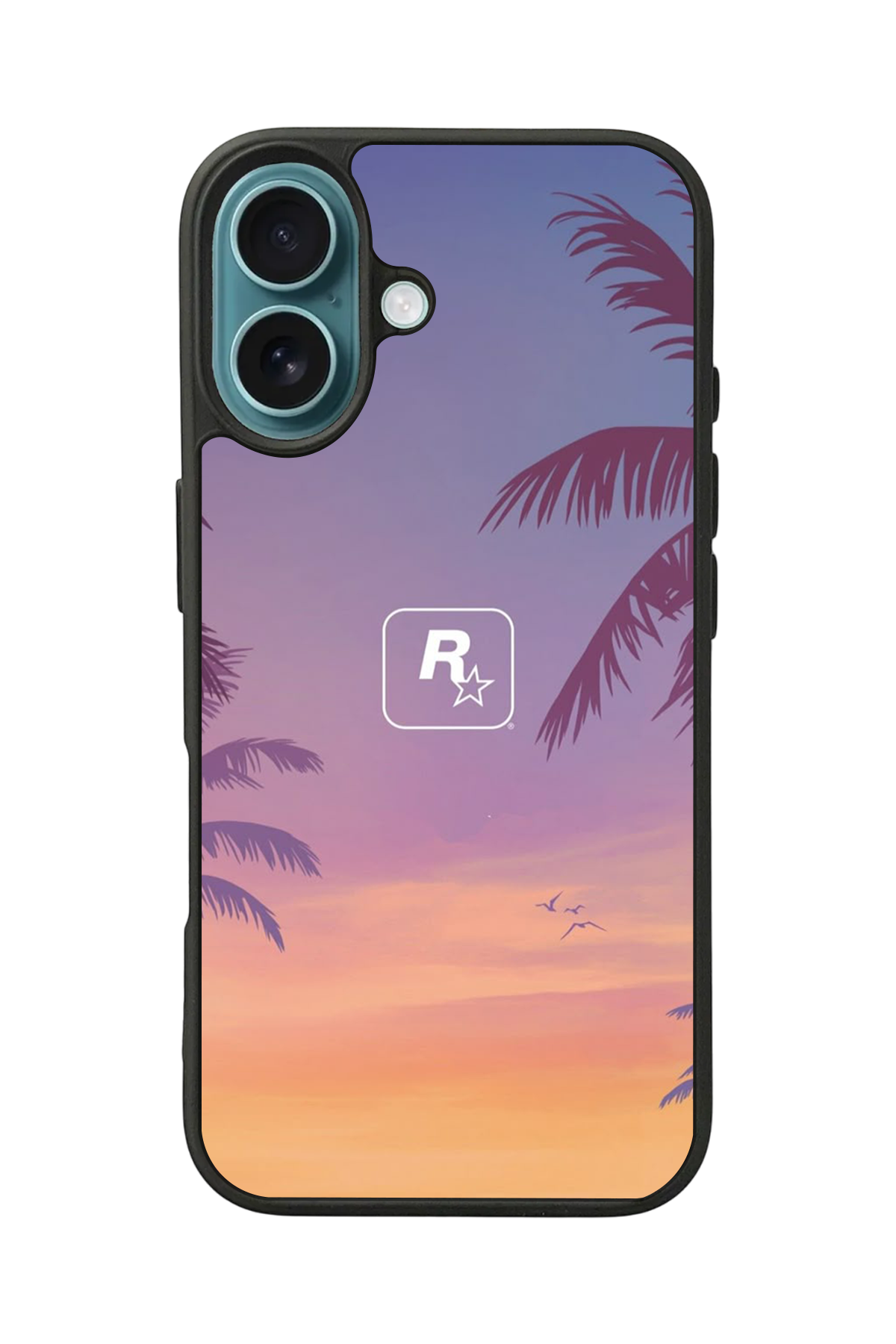 iPhone 16 Uyumlu GTA Tasarımlı Glossy Premium Kılıf