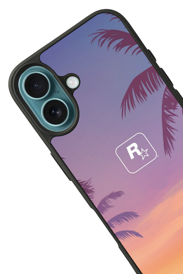 iPhone 16 Uyumlu GTA Tasarımlı Glossy Premium Kılıf