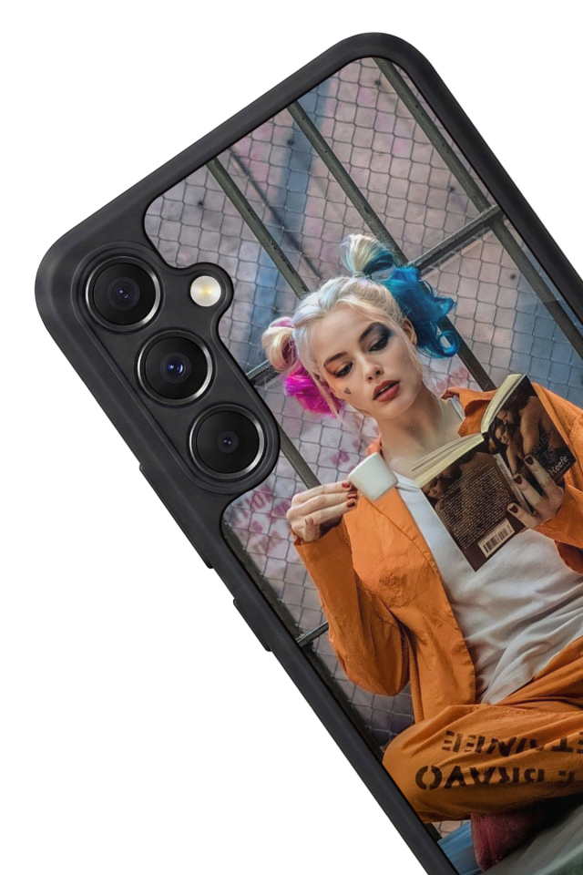 Samsung Galaxy A34 Uyumlu HarleyQueen Tasarımlı Glossy Premium Kılıf