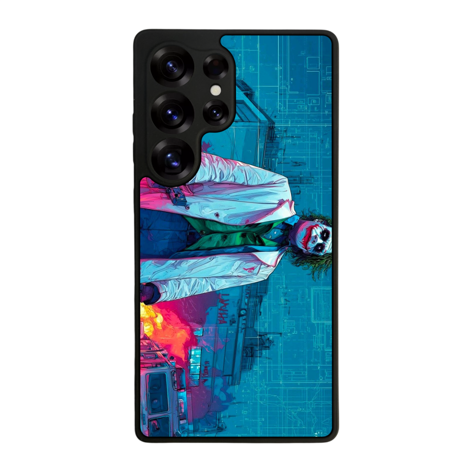Samsung Galaxy S25 Ultra Uyumlu Joker Tasarımlı Glossy Premium Kılıf