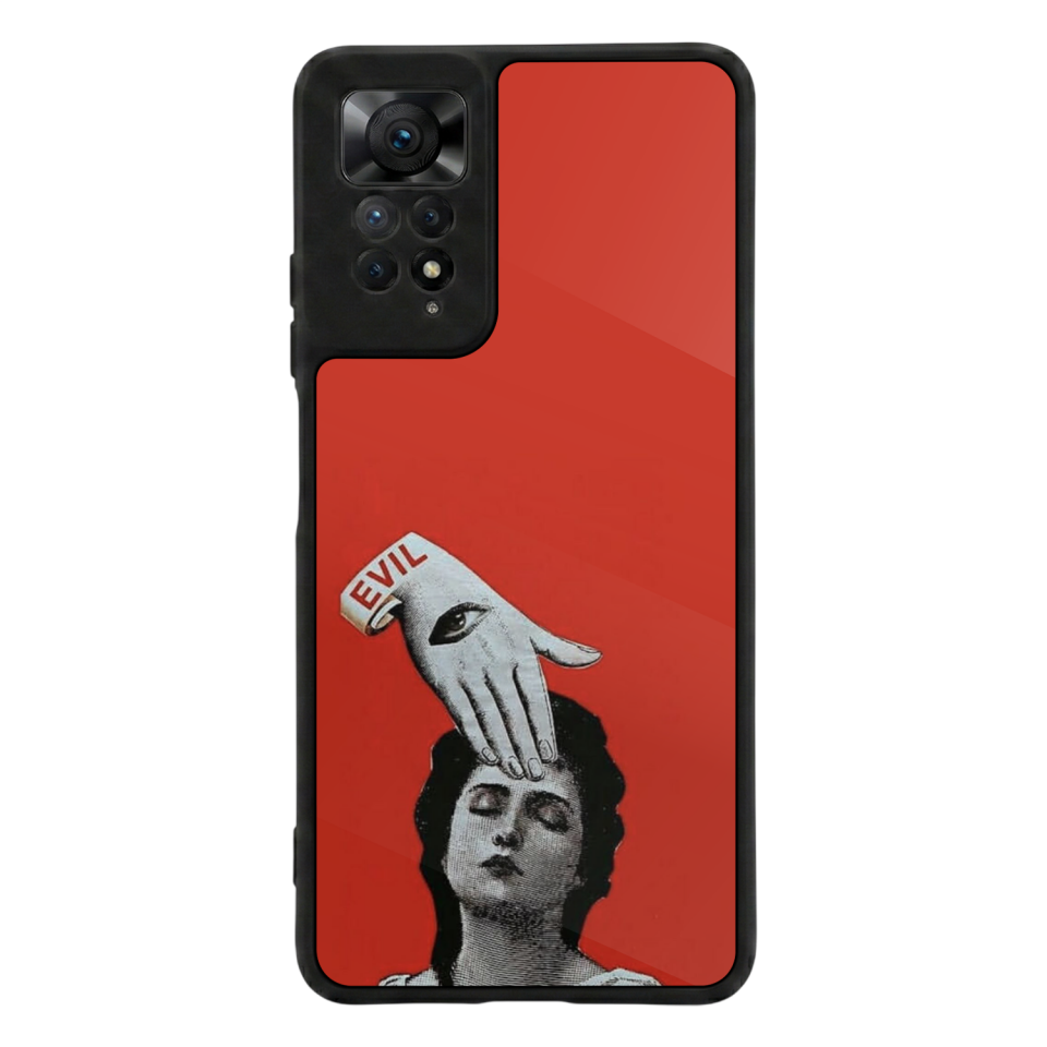 Xiaomi Redmi Note 12 Pro Uyumlu Kirmizi Tasarımlı Glossy Premium Kılıf
