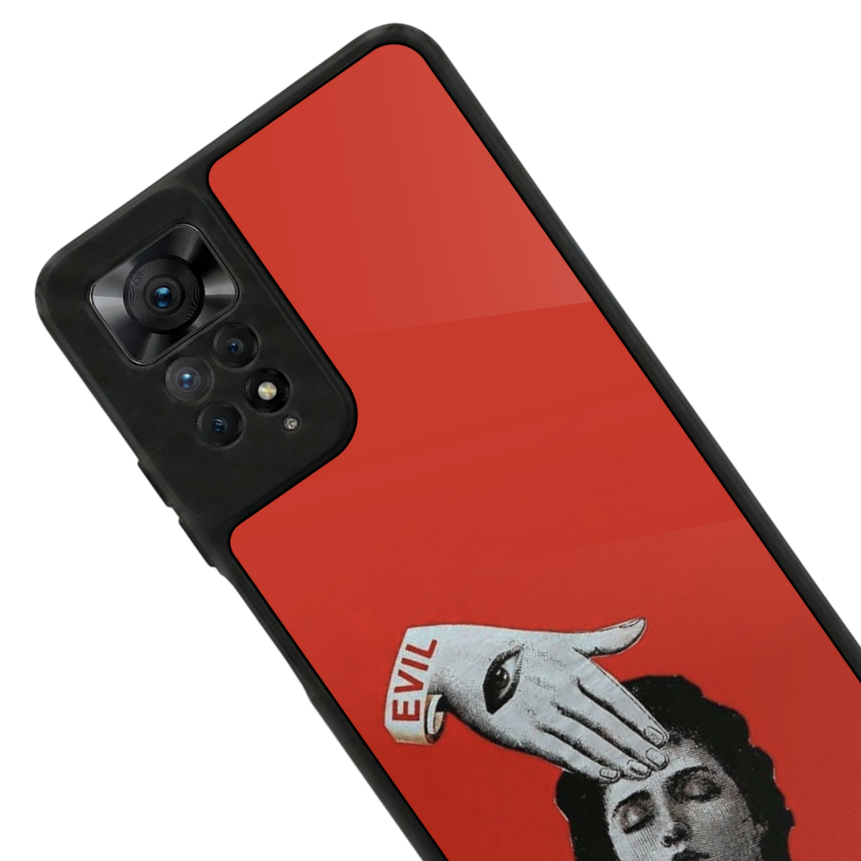 Xiaomi Redmi Note 12 Pro Uyumlu Kirmizi Tasarımlı Glossy Premium Kılıf