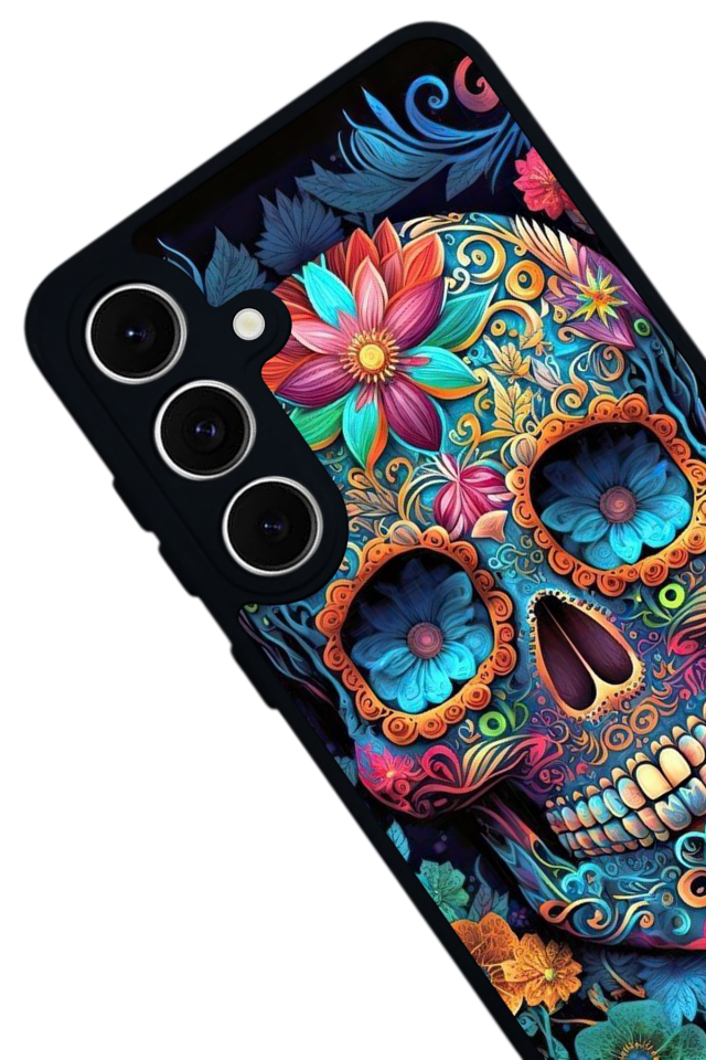 Samsung Galaxy A16 Uyumlu KuruKafa Tasarımlı Glossy Premium Kılıf