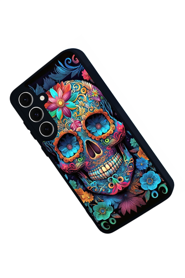 Samsung Galaxy A16 Uyumlu KuruKafa Tasarımlı Glossy Premium Kılıf