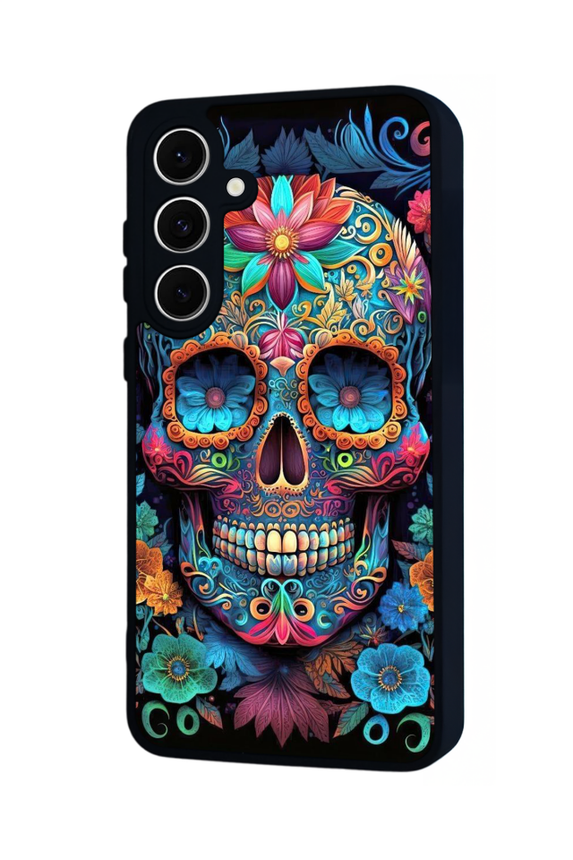 Samsung Galaxy A16 Uyumlu KuruKafa Tasarımlı Glossy Premium Kılıf