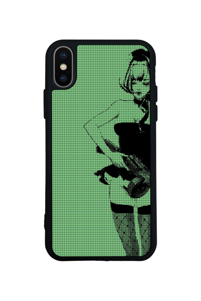 iPhone X/ XS Uyumlu Nokia Tasarımlı Glossy Premium Kılıf