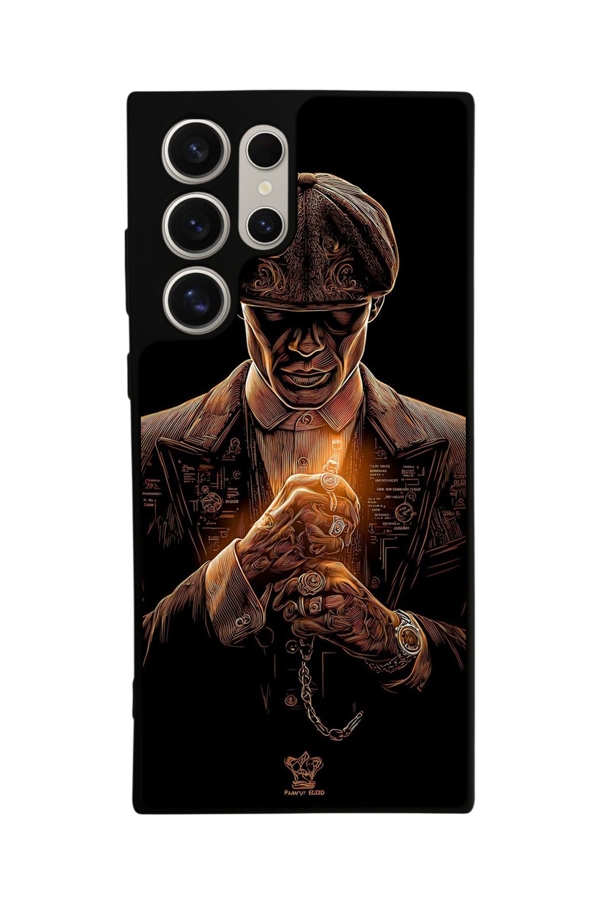 Samsung Galaxy S22 Ultra Uyumlu Peaky Blinders Tasarımlı Glossy Premium Kılıf