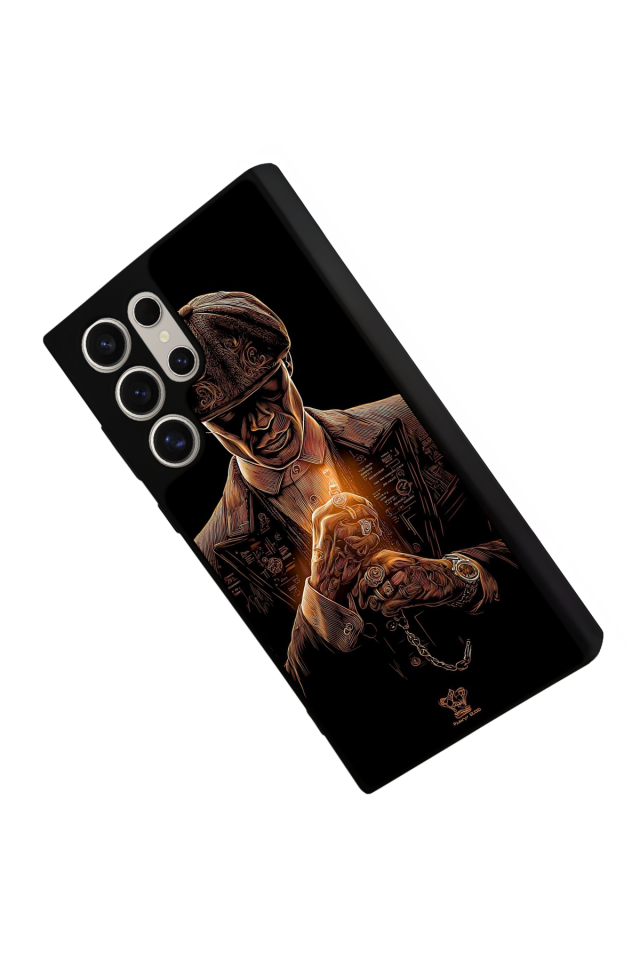 Samsung Galaxy S22 Ultra Uyumlu Peaky Blinders Tasarımlı Glossy Premium Kılıf