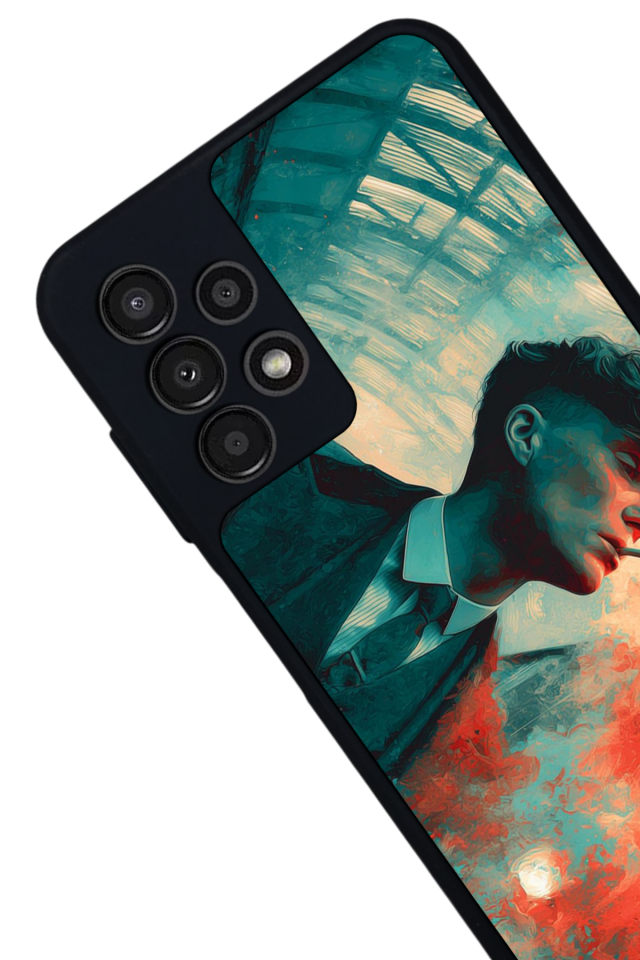 Samsung Galaxy A23 Uyumlu Peaky Blinders Tasarımlı Glossy Premium Kılıf