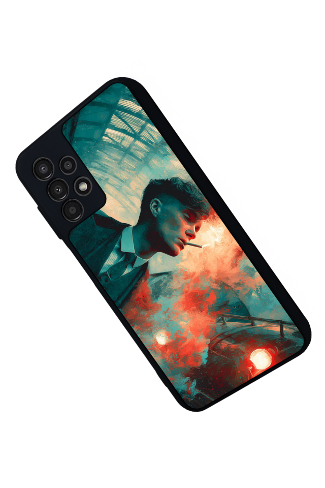 Samsung Galaxy A23 Uyumlu Peaky Blinders Tasarımlı Glossy Premium Kılıf