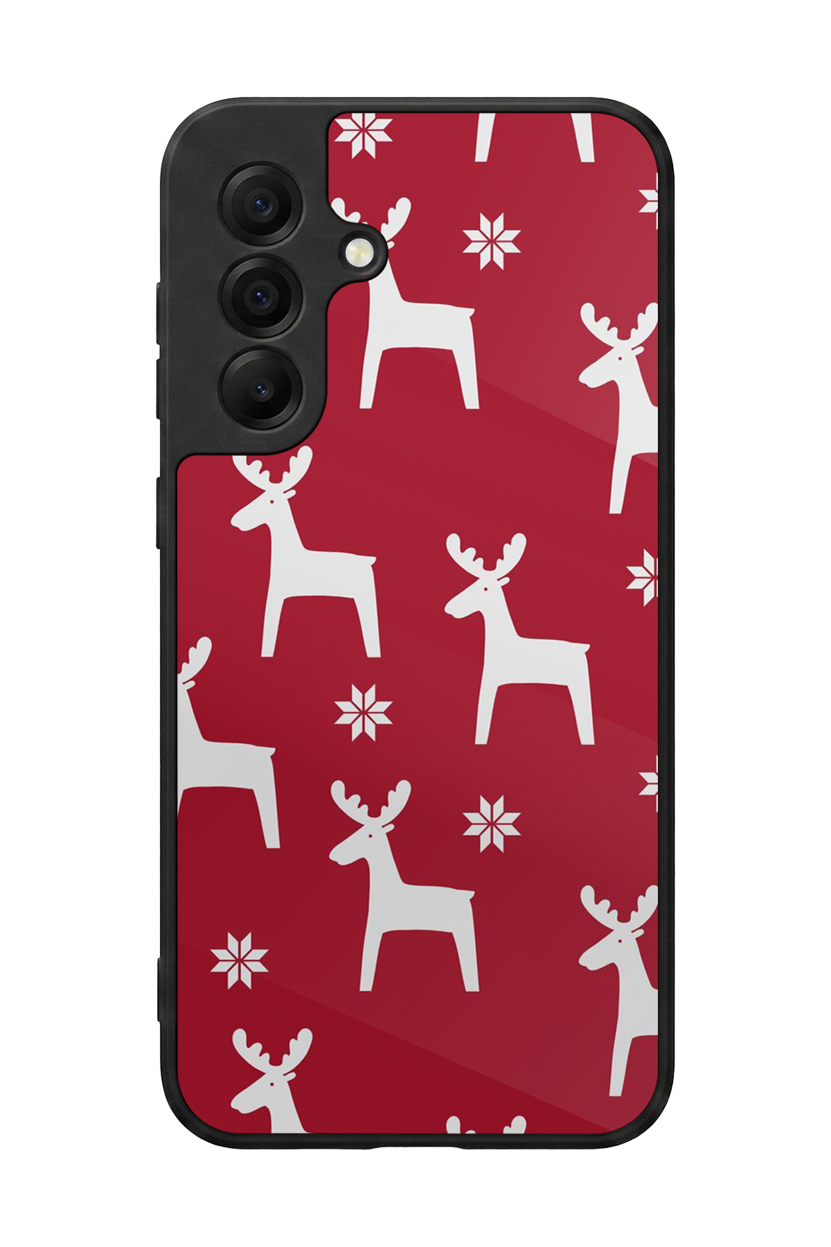 Samsung Galaxy A17 Uyumlu Yilbasi Christmas Tasarımlı Glossy Premium Kılıf