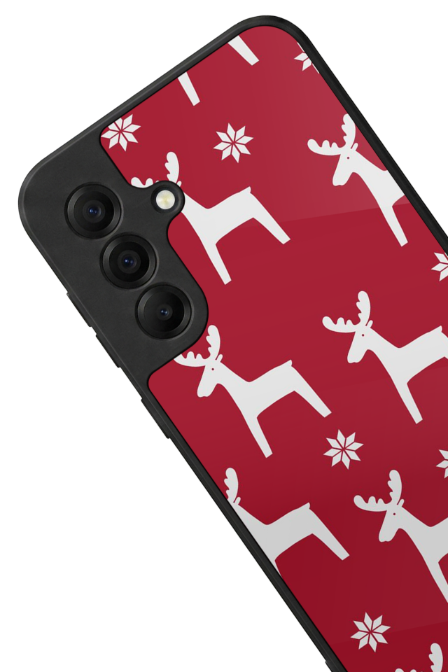 Samsung Galaxy A17 Uyumlu Yilbasi Christmas Tasarımlı Glossy Premium Kılıf