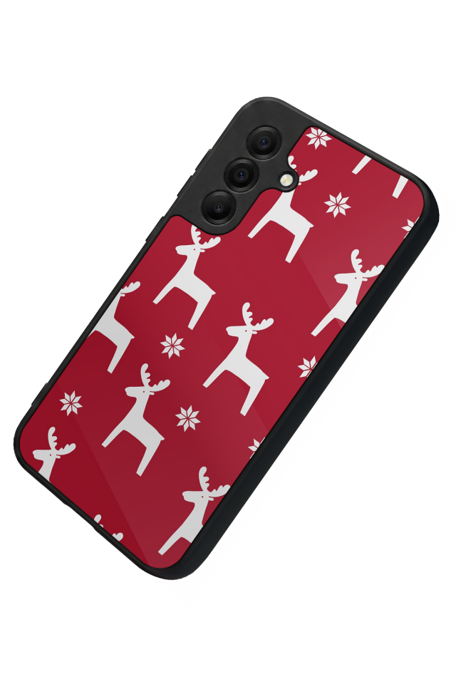 Samsung Galaxy A17 Uyumlu Yilbasi Christmas Tasarımlı Glossy Premium Kılıf