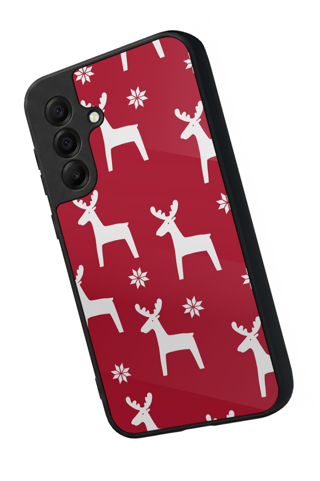 Samsung Galaxy A17 Uyumlu Yilbasi Christmas Tasarımlı Glossy Premium Kılıf