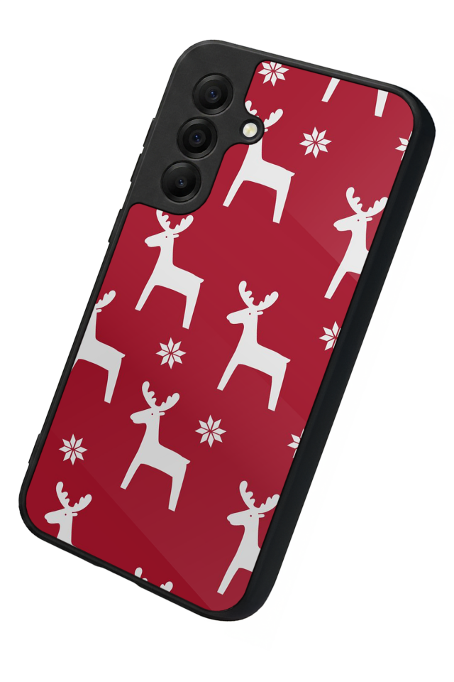 Samsung Galaxy A17 Uyumlu Yilbasi Christmas Tasarımlı Glossy Premium Kılıf