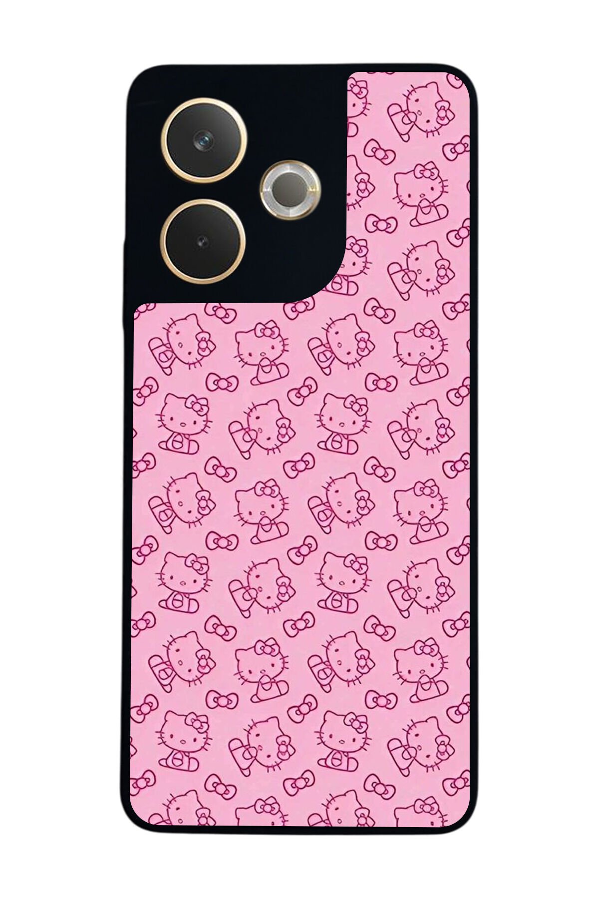 Oppo A5 Pro Uyumlu HelloKitty Tasarımlı Glossy Premium Kılıf