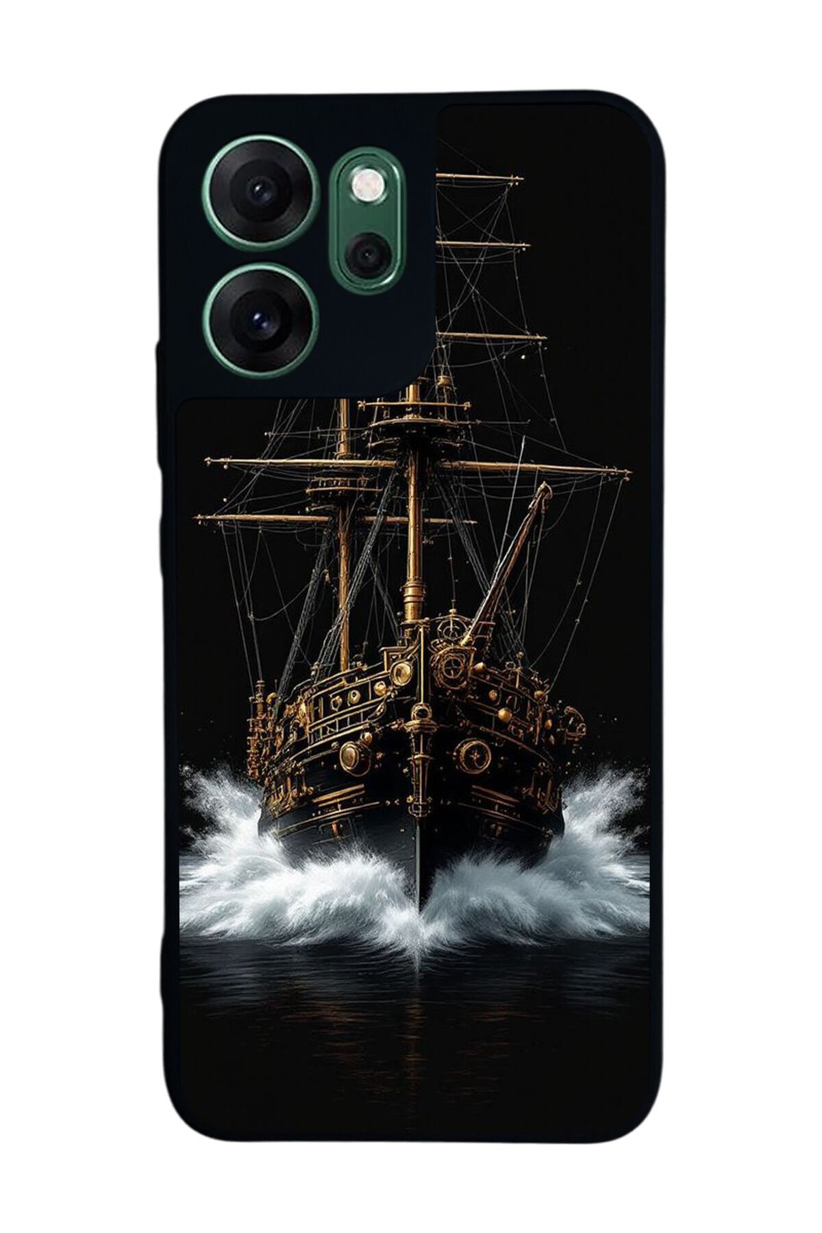 Oppo Reno 14F Uyumlu Korsan Tasarımlı Glossy Premium Kılıf