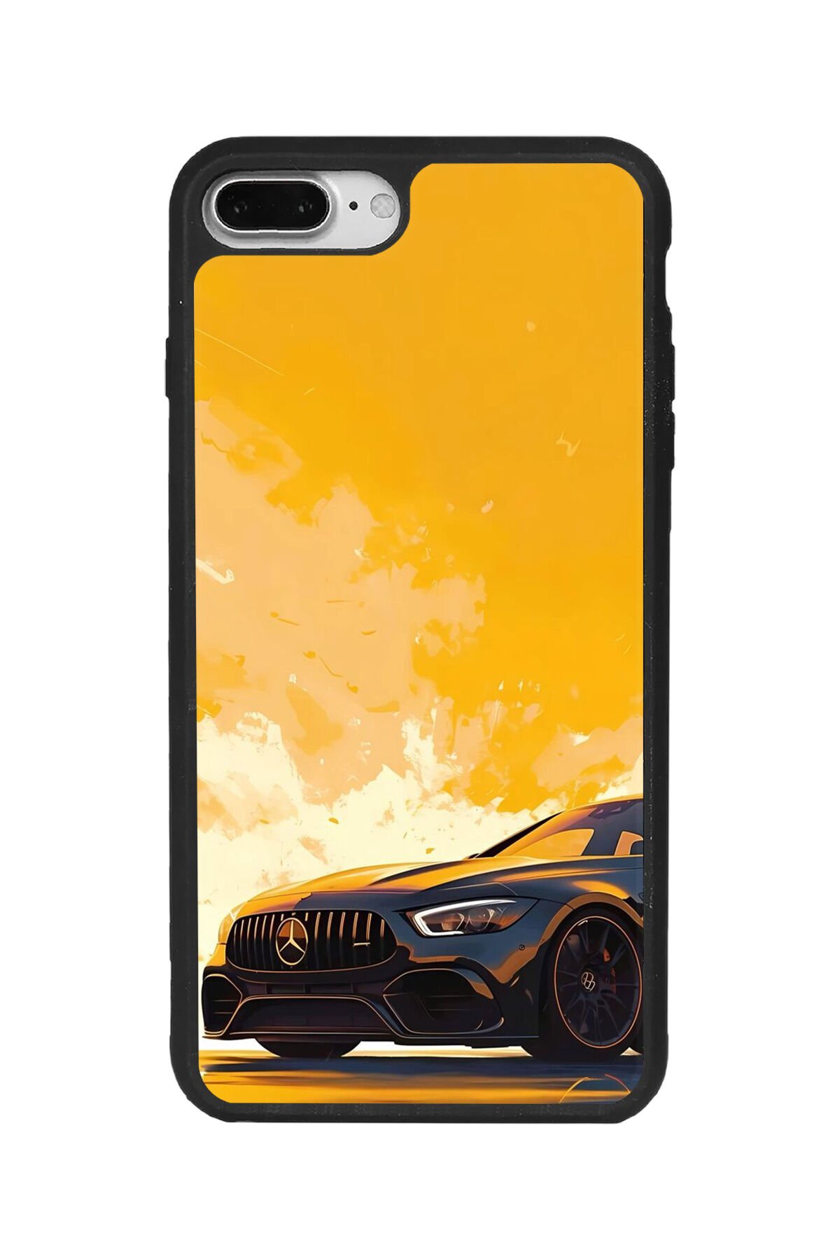 Apple iPhone 7 Plus Siyah Silikon Kılıf Çiziklere ve Darbelere Karşı Koruma