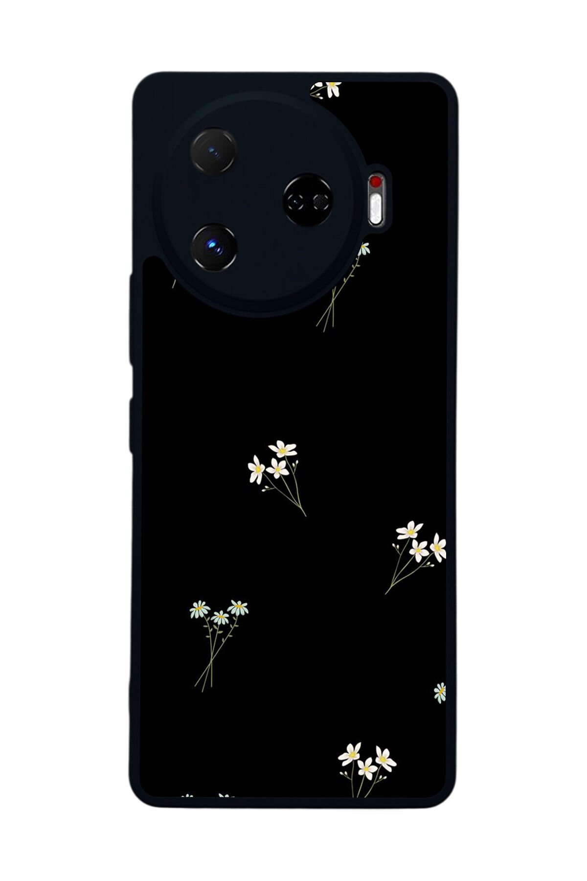 Tecno Camon 30 Pro Uyumlu Cicek Tasarımlı Glossy Premium Kılıf