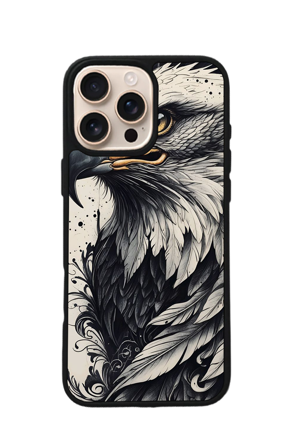 iPhone 15 Pro Max Uyumlu Besiktas Tasarımlı Glossy Premium Kılıf