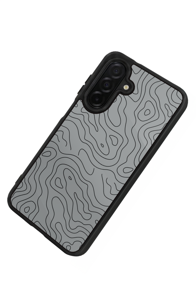 Samsung Galaxy A56 Uyumlu Çizgi Sanatı Tasarımlı Glossy Premium Kılıf