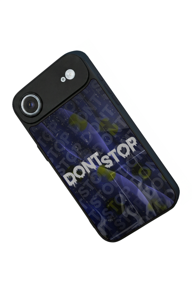 iPhone 17 Air Uyumlu Dont Stop Tasarımlı Glossy Premium Kılıf