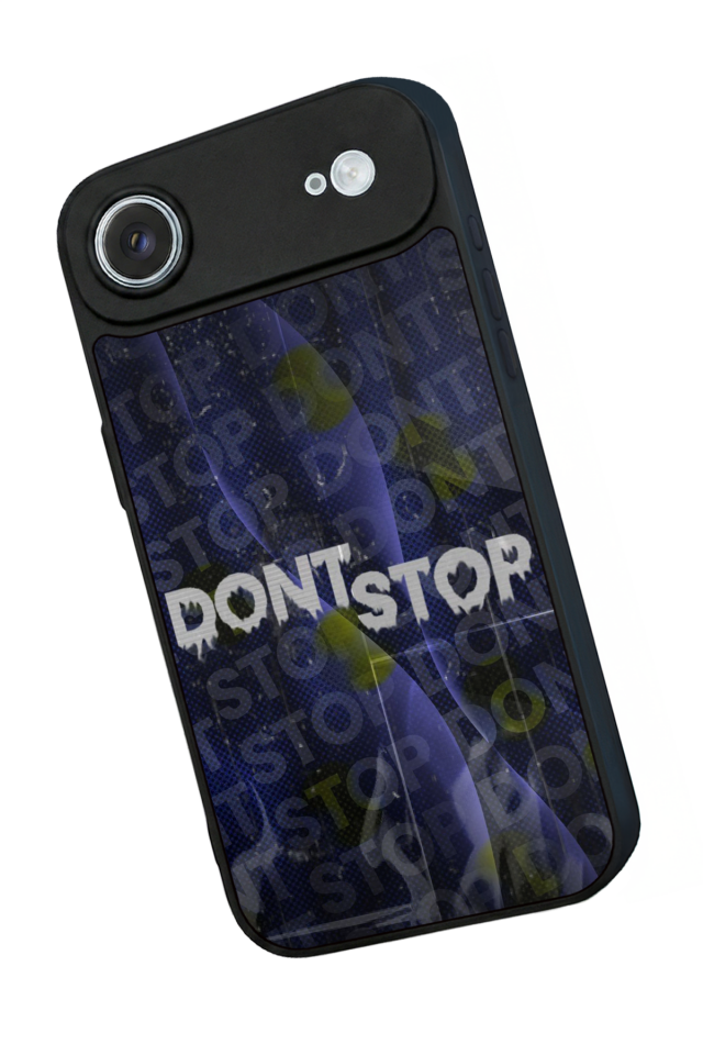 iPhone 17 Air Uyumlu Dont Stop Tasarımlı Glossy Premium Kılıf