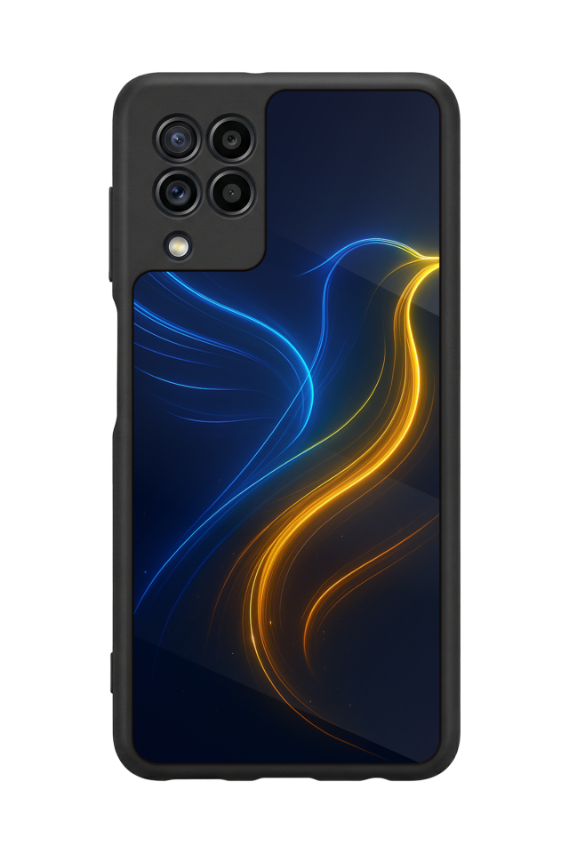 Samsung Galaxy M32 Uyumlu Fenerbahce Tasarımlı Glossy Premium Kılıf