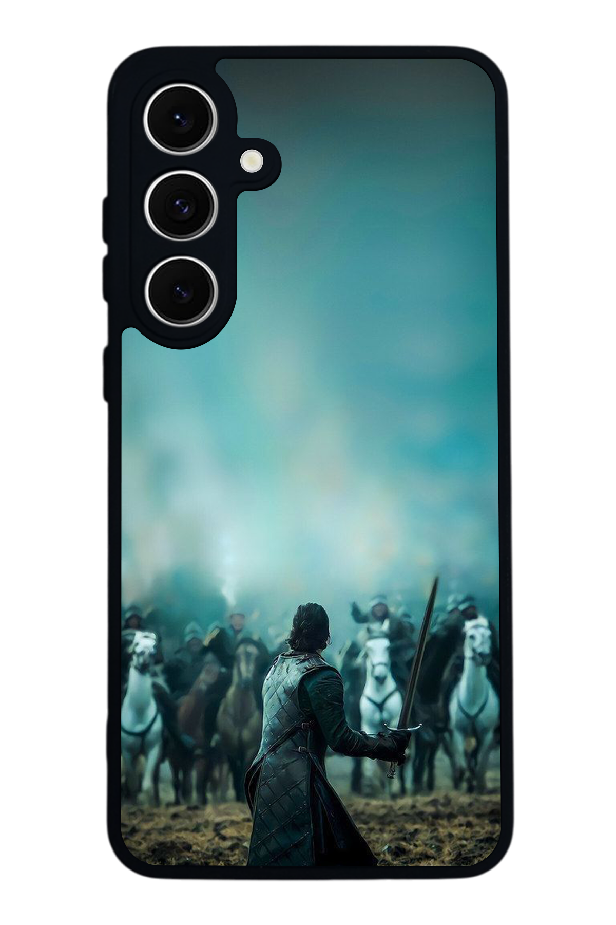 Samsung Galaxy S24 FE Uyumlu GameOfThrones Tasarımlı Glossy Premium Kılıf