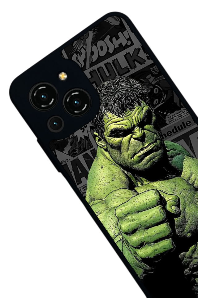 Reeder S23 Pro Max Uyumlu Hulk Tasarımlı Glossy Premium Kılıf