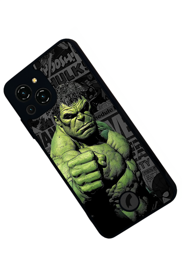 Reeder S23 Pro Max Uyumlu Hulk Tasarımlı Glossy Premium Kılıf