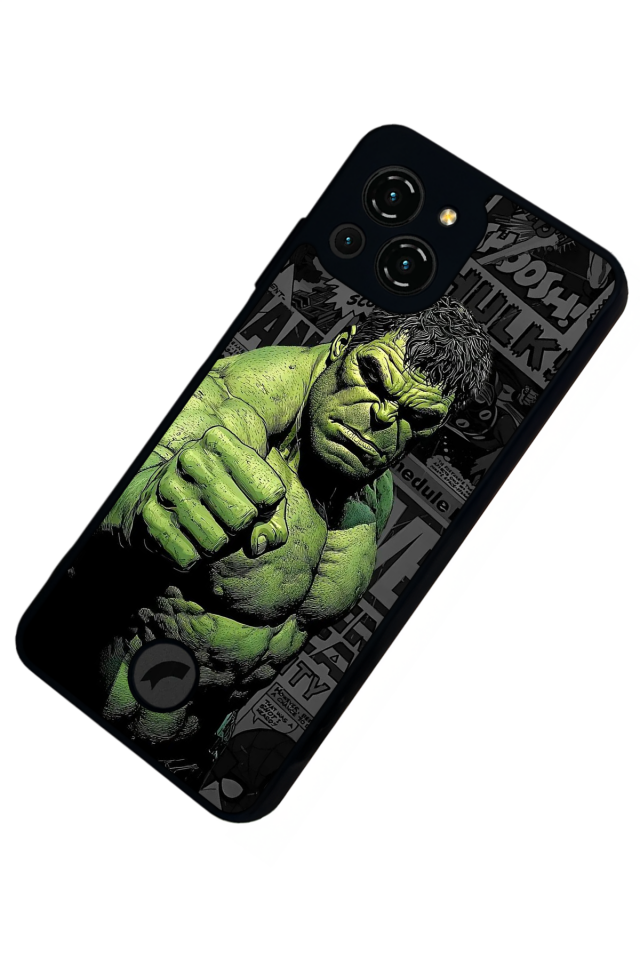 Reeder S23 Pro Max Uyumlu Hulk Tasarımlı Glossy Premium Kılıf