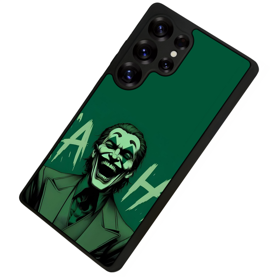 Samsung Galaxy S25 Ultra Uyumlu Joker Tasarımlı Glossy Premium Kılıf