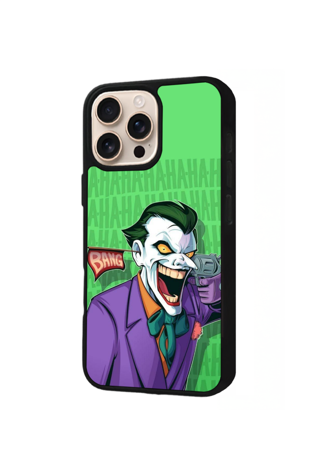 iPhone 15 Pro Uyumlu Joker Tasarımlı Glossy Premium Kılıf