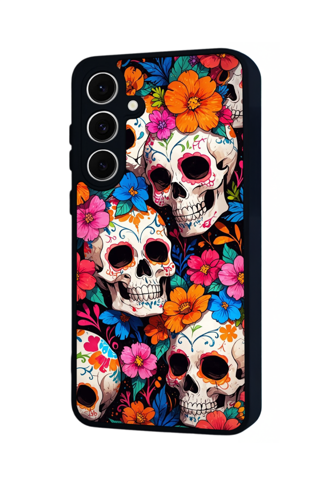 Samsung Galaxy A16 Uyumlu KuruKafa Tasarımlı Glossy Premium Kılıf